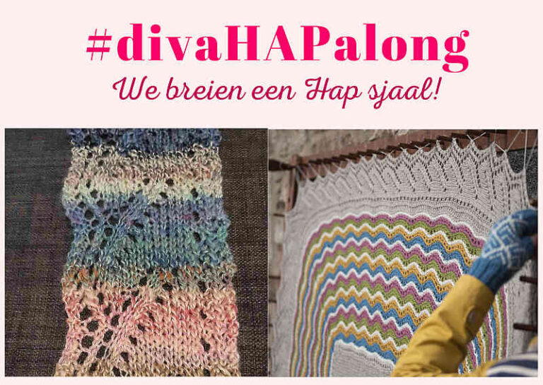 #divaHAPalong | We breien een hap sjaal!