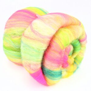 DMB0051 Luxe Batt om te spinnen met merino en zijde